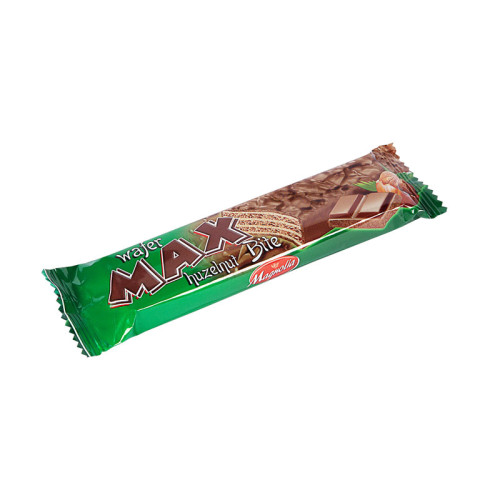Max - wafer with hazelnut filling covered with milk chocolate